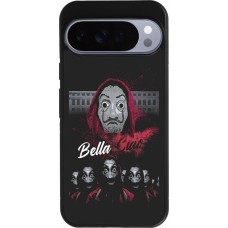 Coque Google Pixel 10 Pro XL - Silicone rigide noir Bella Ciao
