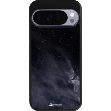 Google Pixel 10 Pro XL Case Hülle - Silikon schwarz Black Sky Clouds