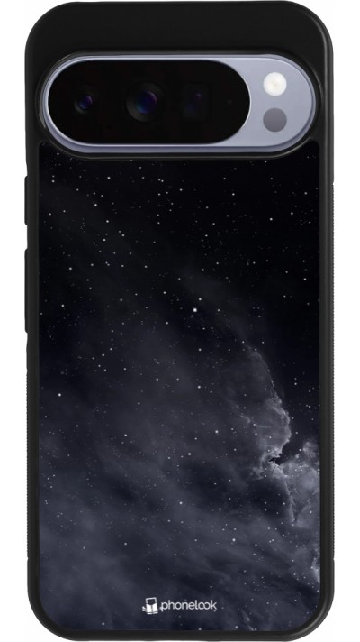 Google Pixel 10 Pro XL Case Hülle - Silikon schwarz Black Sky Clouds