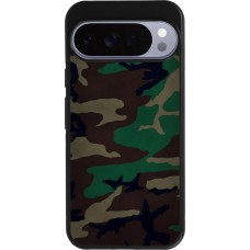 Google Pixel 10 Pro XL Case Hülle - Silikon schwarz Camouflage 3