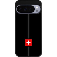 Google Pixel 10 Pro XL Case Hülle - Silikon schwarz Kanton CH schwarz