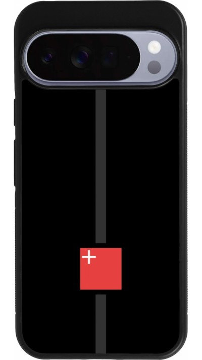 Google Pixel 10 Pro XL Case Hülle - Silikon schwarz Kanton SZ schwarz