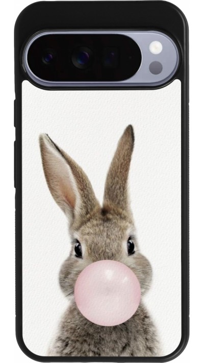 Google Pixel 10 Pro XL Case Hülle - Silikon schwarz Easter 2023 bubble gum bunny