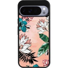 Coque Google Pixel 10 Pro XL - Silicone rigide noir Flowers Artprint