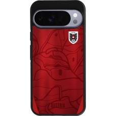 Google Pixel 10 Pro XL Case Hülle - Silikon schwarz Austria personalisierbares Fussballtrikot