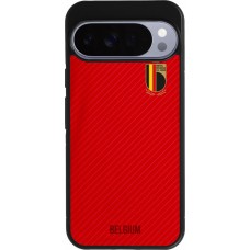 Google Pixel 10 Pro XL Case Hülle - Silikon schwarz Belgien 2022 personalisierbares Fußballtrikot