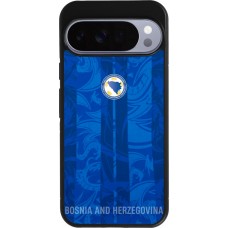 Google Pixel 10 Pro XL Case Hülle - Silikon schwarz Bosnien und Herzegowina 2026 personalisierbares Fussballtrikot