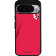 Google Pixel 10 Pro XL Case Hülle - Silikon schwarz Costa Rica 2022 personalisierbares Fussballtrikot