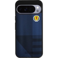 Coque Google Pixel 10 Pro XL - Silicone rigide noir Maillot de football Ecosse personnalisable