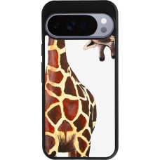 Coque Google Pixel 10 Pro XL - Silicone rigide noir Giraffe Fit