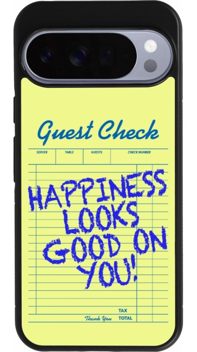 Coque Google Pixel 10 Pro XL - Silicone rigide noir Guest check 2026