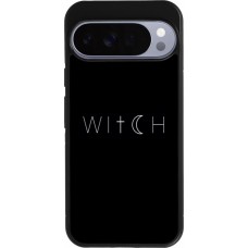 Google Pixel 10 Pro XL Case Hülle - Silikon schwarz Halloween 22 witch word