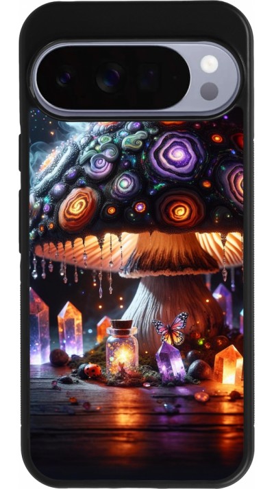 Google Pixel 10 Pro XL Case Hülle - Silikon schwarz Halloween Zaubertrank Magie