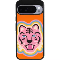Coque Google Pixel 10 Pro XL - Silicone rigide noir Lion colors 2026