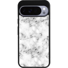 Coque Google Pixel 10 Pro XL - Silicone rigide noir Marble 01