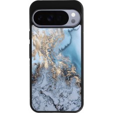 Coque Google Pixel 10 Pro XL - Silicone rigide noir Marble 04
