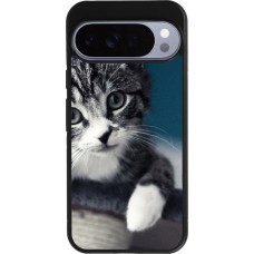 Coque Google Pixel 10 Pro XL - Silicone rigide noir Meow 23