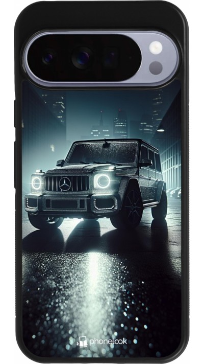 Coque Google Pixel 10 Pro XL - Silicone rigide noir Mercedes G AMG Night