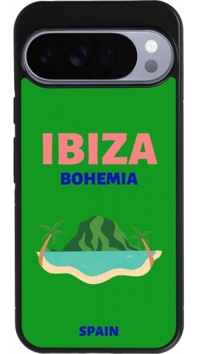 Coque Google Pixel 10 Pro XL - Silicone rigide noir Pop Summer Destination Ibiza