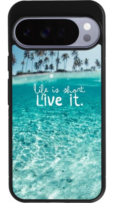 Google Pixel 10 Pro XL Case Hülle - Silikon schwarz Summer 18 24