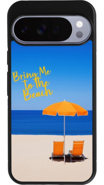 Google Pixel 10 Pro XL Case Hülle - Silikon schwarz Summer 2025 Bring me to the beach