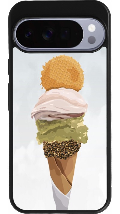 Google Pixel 10 Pro XL Case Hülle - Silikon schwarz Summer 2025 Cornet