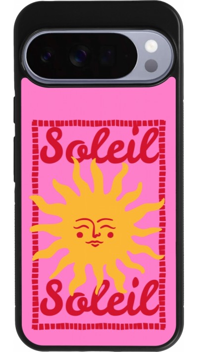 Google Pixel 10 Pro XL Case Hülle - Silikon schwarz Sun sun 2026