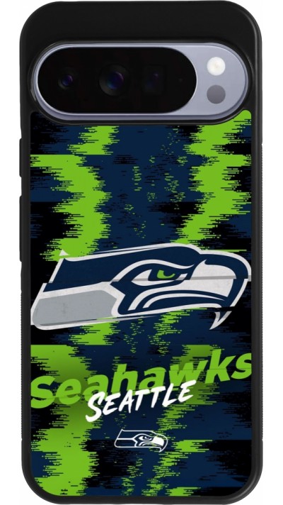 Google Pixel 10 Pro XL Case Hülle - Silikon schwarz Super Bowl 26 Seattle 2