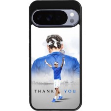 Google Pixel 10 Pro XL Case Hülle - Silikon schwarz Thank you Roger