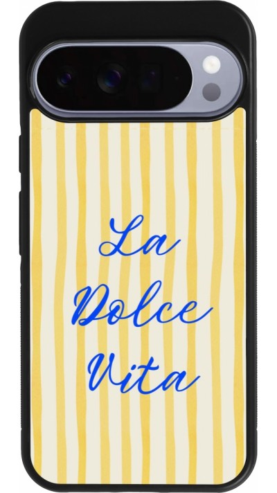 Google Pixel 10 Pro XL Case Hülle - Silikon schwarz The good life 2026