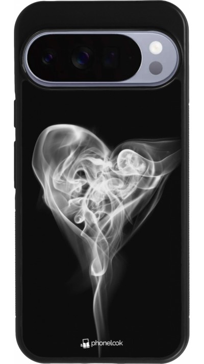 Google Pixel 10 Pro XL Case Hülle - Silikon schwarz Valentine 2022 Black Smoke