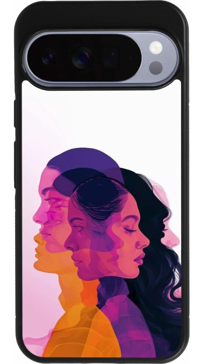 Coque Google Pixel 10 Pro XL - Silicone rigide noir Womens day 2026 10