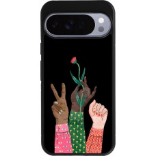 Google Pixel 10 Pro XL Case Hülle - Silikon schwarz Womens day 2026 2