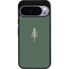 Google Pixel 10 Pro XL Case Hülle - Silikon schwarz Christmas 22 minimalist tree