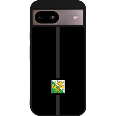 Google Pixel 8a Case Hülle - Silikon schwarz Kanton TG schwarz
