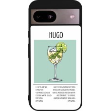 Google Pixel 8a Case Hülle - Silikon schwarz Cocktail Rezept Hugo