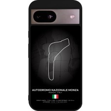 Google Pixel 8a Case Hülle - Silikon schwarz F1 Track 2025 Italy
