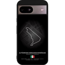 Google Pixel 8a Case Hülle - Silikon schwarz F1 Track 2025 Mexico