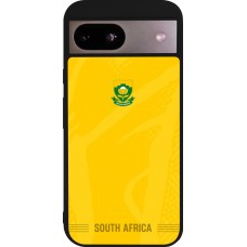 Google Pixel 8a Case Hülle - Silikon schwarz Südafrika 2026 personalisierbares Fussballtrikot