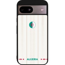 Google Pixel 8a Case Hülle - Silikon schwarz Algerien 2026 personalisierbares Fussballtrikot