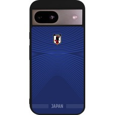 Google Pixel 8a Case Hülle - Silikon schwarz Japan 2026 personalisierbares Fussballtrikot