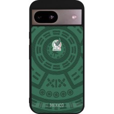Google Pixel 8a Case Hülle - Silikon schwarz Mexiko 2026 personalisierbares Fussballtrikot