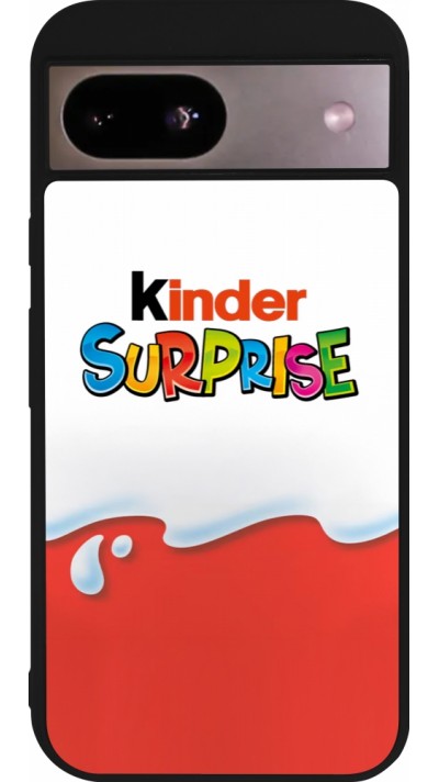 Google Pixel 8a Case Hülle - Silikon schwarz Kinder Surprise Google Pixel 8a Case Hülle - Silikon schwarz Kinder Surprise