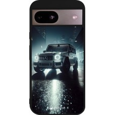 Google Pixel 8a Case Hülle - Silikon schwarz Mercedes G AMG Nacht