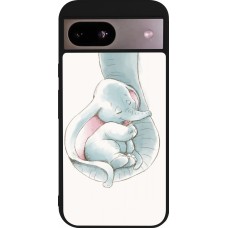 Google Pixel 8a Case Hülle - Silikon schwarz Mom 1903