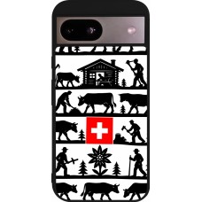 Google Pixel 8a Case Hülle - Silikon schwarz Poya Schweiz 1