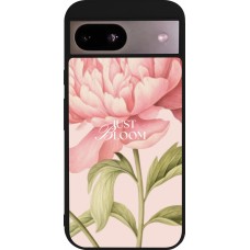 Google Pixel 8a Case Hülle - Silikon schwarz Just Bloom Spring 2026