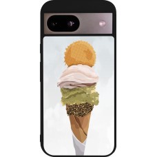 Google Pixel 8a Case Hülle - Silikon schwarz Summer 2025 Cornet