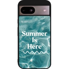 Google Pixel 8a Case Hülle - Silikon schwarz Summer 2025 Summer is here