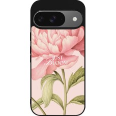 Google Pixel 9 / Pixel 9 Pro Case Hülle - Silikon schwarz Just Bloom 2026